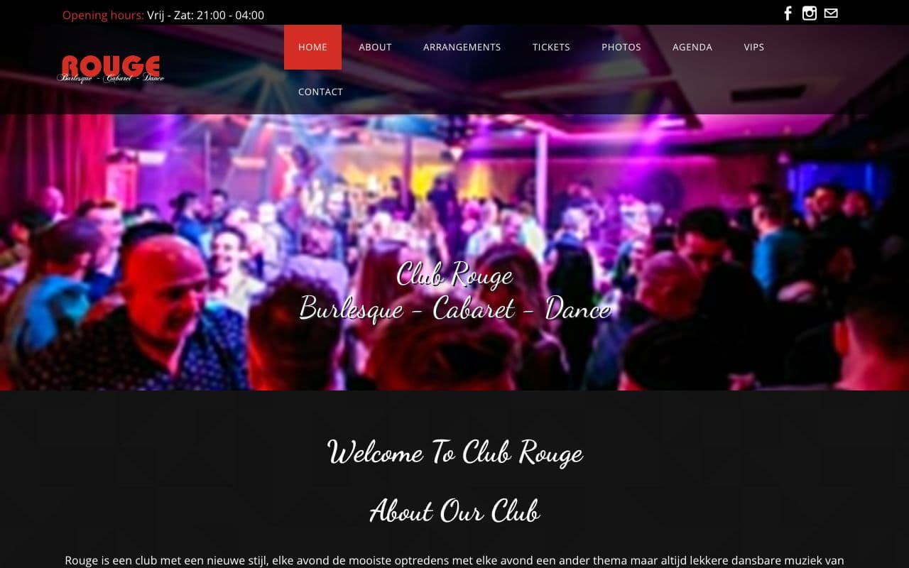 Club Rouge — Stripclub in Eindhoven met entertainment en shows in een exclusieve setting.