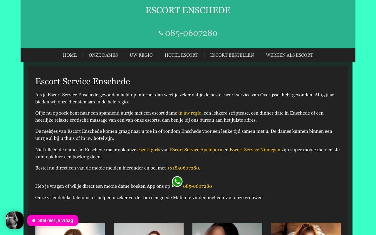 Escort Service Enschede — Betrouwbare escort service in Enschede en omstreken.