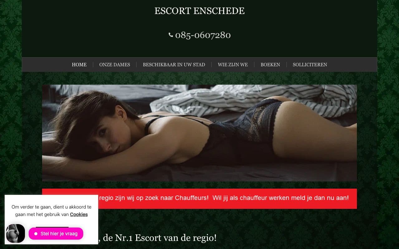 Escort Services Enschede — Professionele escort service in Enschede en omgeving.