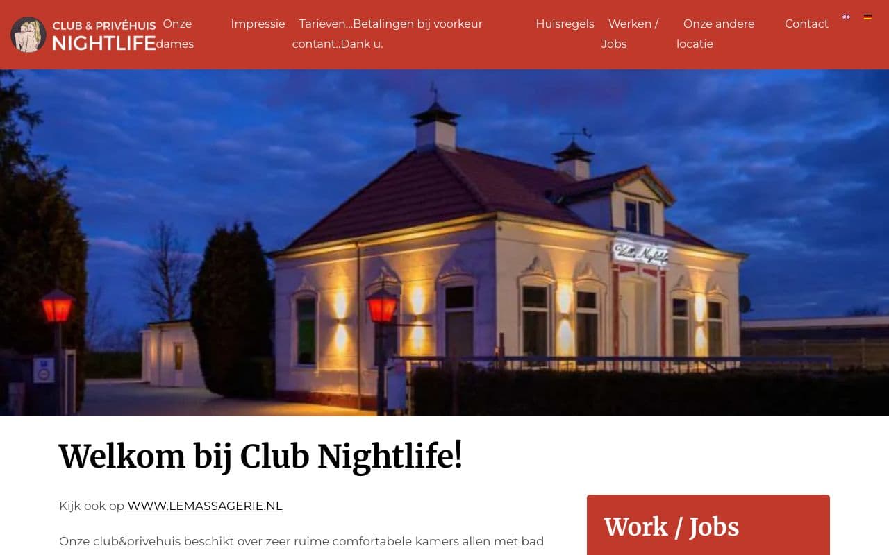 Gold Rianda — Beste sexclub en privehuis van Groningen en Noord-Nederland met VIP-wellness.