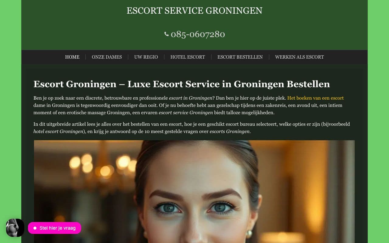 Escort Service Groningen — Betrouwbare escort service in Groningen en omstreken.
