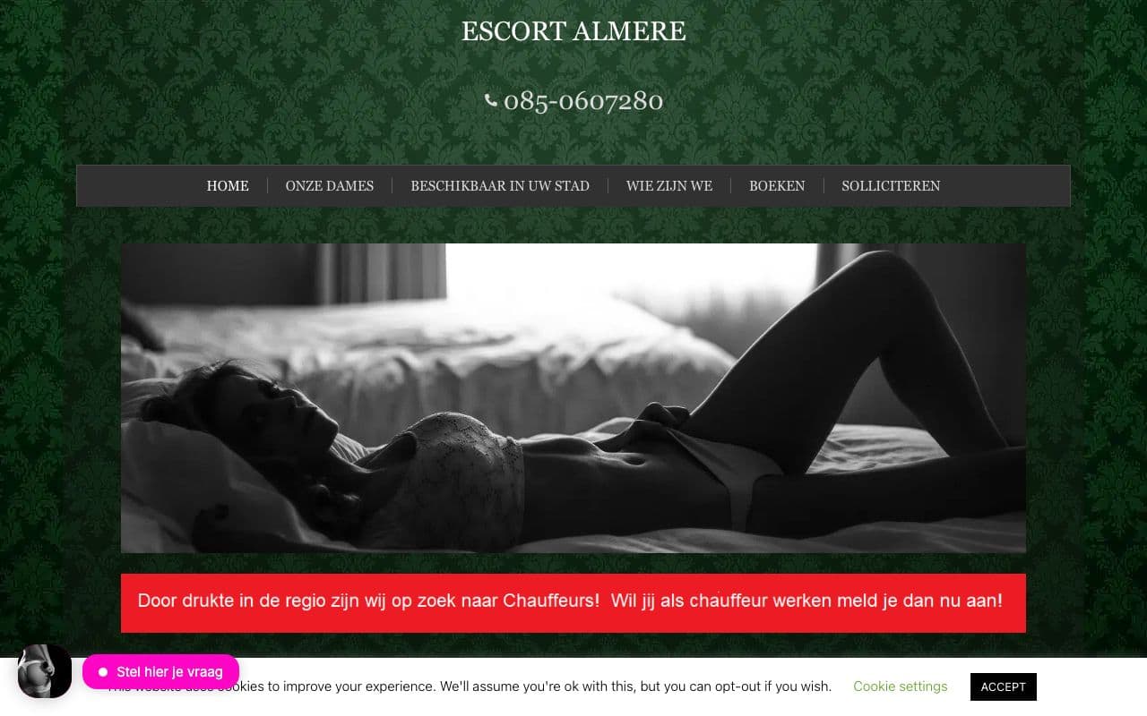 Escort Services Almere — Professionele escort service in Almere en omgeving.