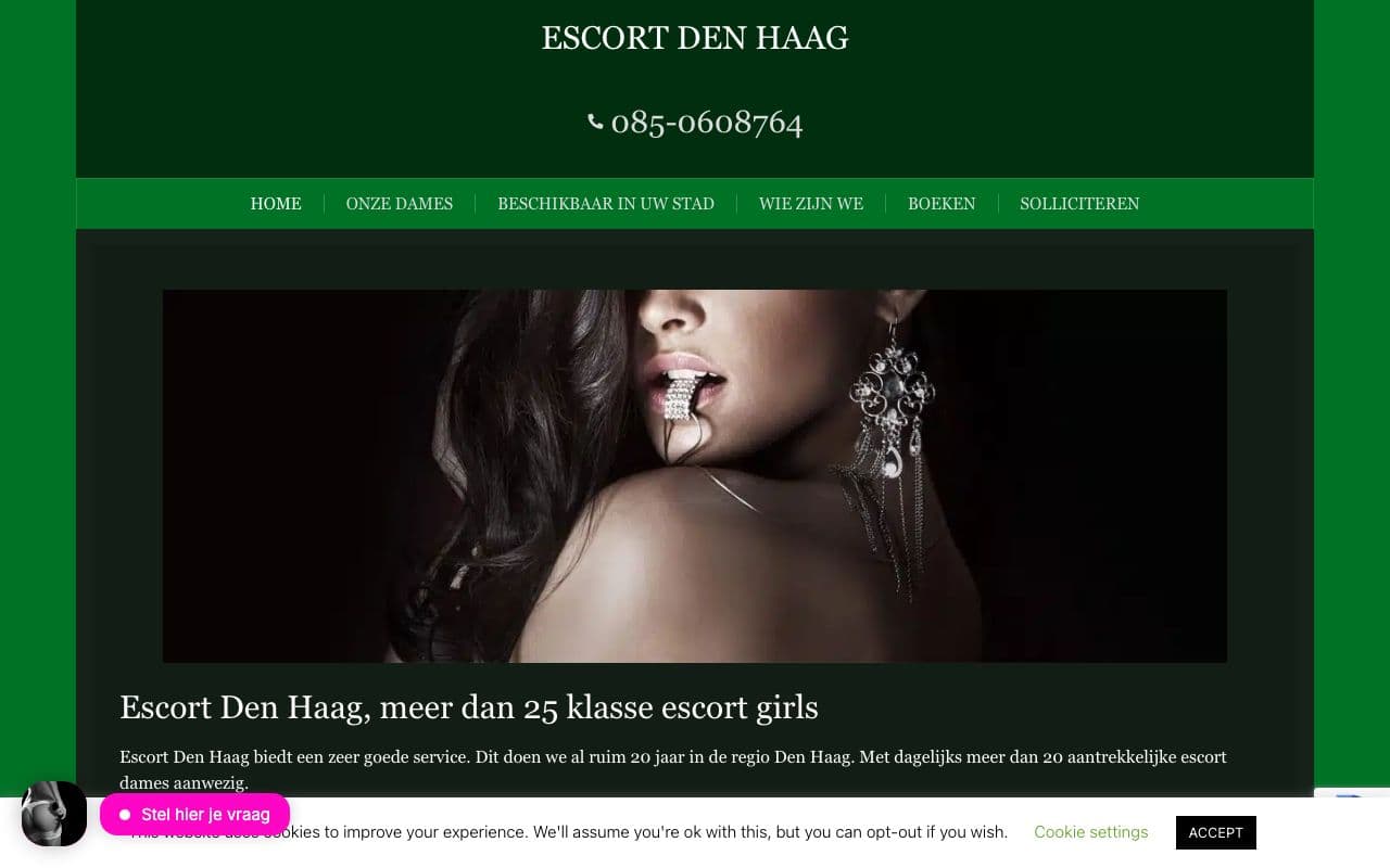 Escort Services Den Haag — Professionele escort service in Den Haag en omgeving.
