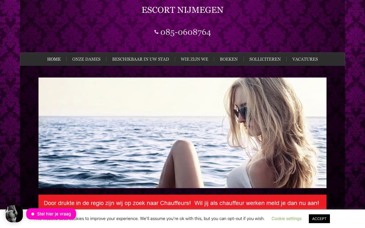 Escort Services Nijmegen — Professionele escort service in Nijmegen en omgeving.